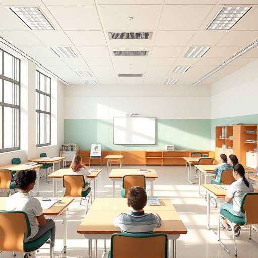 Spacious and well-lit classrooms designed for interactive learning and workshops.
